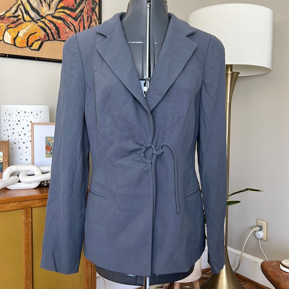Armani Collezioni 90’s Slate Blue Suit Jacket/Blazer Size 10
